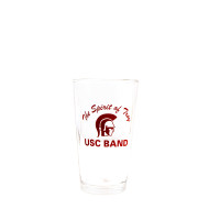 USC Trojans Spirit of Troy Band Pint Glass